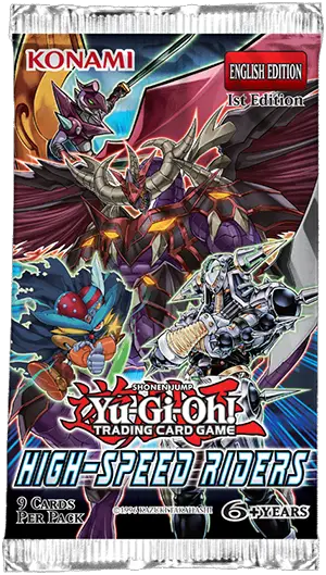 Yu-Gi-Oh! TRADING CARD GAME BOOSTER SET - HIGH-SPEED RIDERS