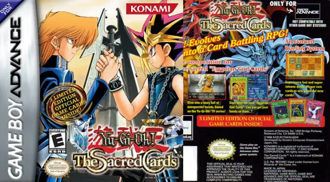 Yu-Gi-Oh! The Sacred Cards header