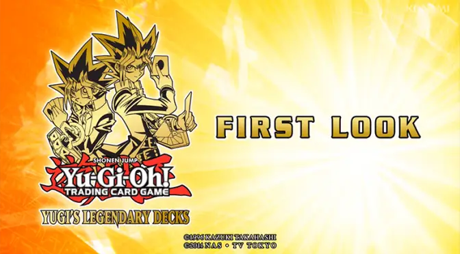 Yugi’s Legendary Decks First Look