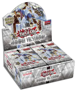 Shining Victories Yu-Gi-Oh! TCG core booster set - SHVI Mockup-Display EN