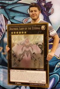 YCS NV Giant card winner Russell Novak-Burdick