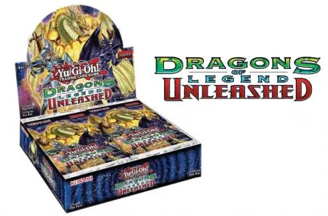 Dragons of Legend -Unleashed- box and logo