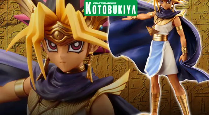 Kotobukiya Shows New Yu-Gi-Oh! Pharaoh Atem ARTFX J Figure