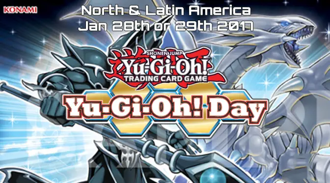 North America and Latin America Yu-Gi-Oh! Day is Coming Up