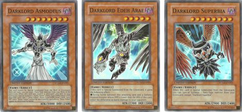 YCS Dragon Duel Darklord Prize Cards - 