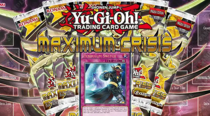 Maximum Crisis booster set and Duelist Pack: Dimensional Guardians on store shelves in May