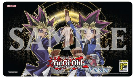 ygo tcg comic-con 2017 game mat