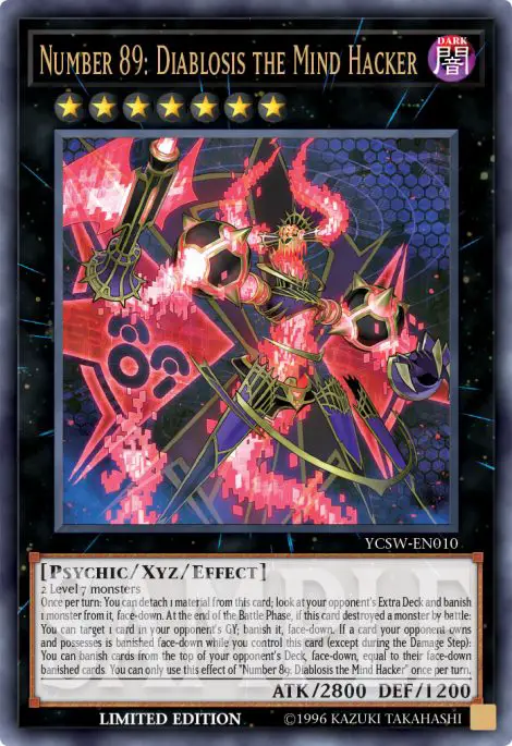 YCS Prize Card Number 89: Diablosis the Mind Hacker