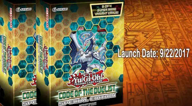 Code of the Duelist Special Edition Box Drops Sept 22