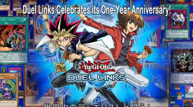 Yu-Gi-Oh! Duel Links Celebrates its One-Year Anniversary!