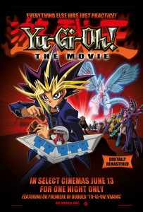 Yu-Gi-Oh! The Movie: Pyramid of Light UK ReRelease Poster