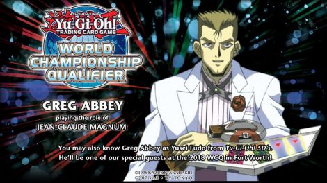 Special guests at the North America WCQ: Greg Abbey as Jean-Claude Magnum from the Battle City arc!