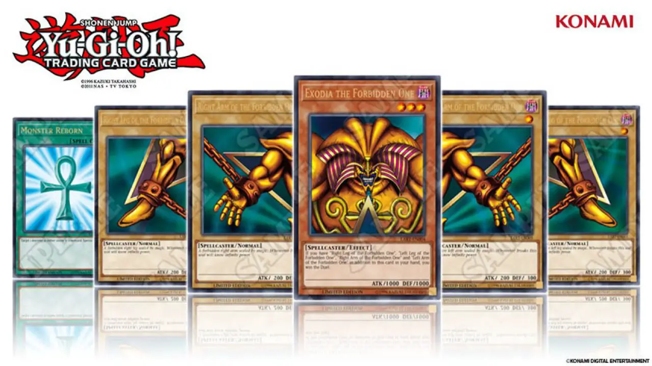 YuGiOh! Individual Cards Trading Card Game EXODIA THE FORBIDDEN ONE