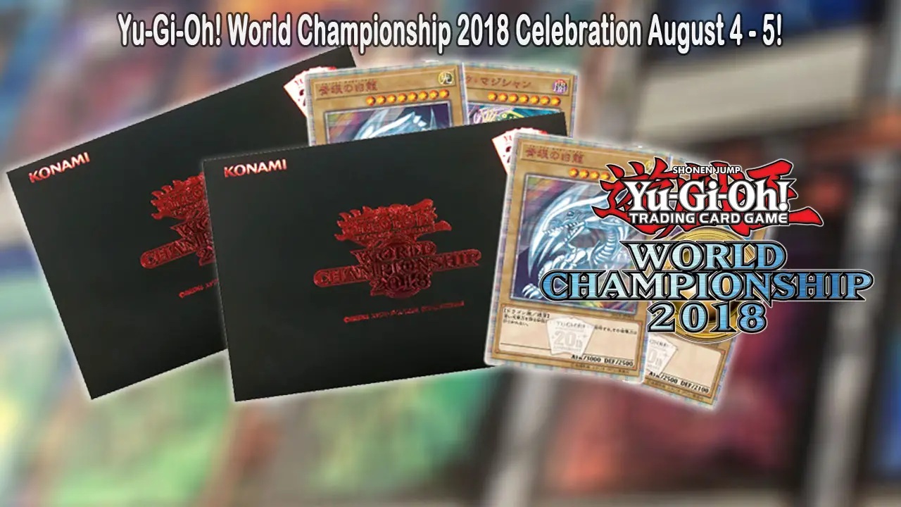 World Championship 2018 Celebration Deck Divider NEU Konami TV TOKYO Yu-Gi-Oh 