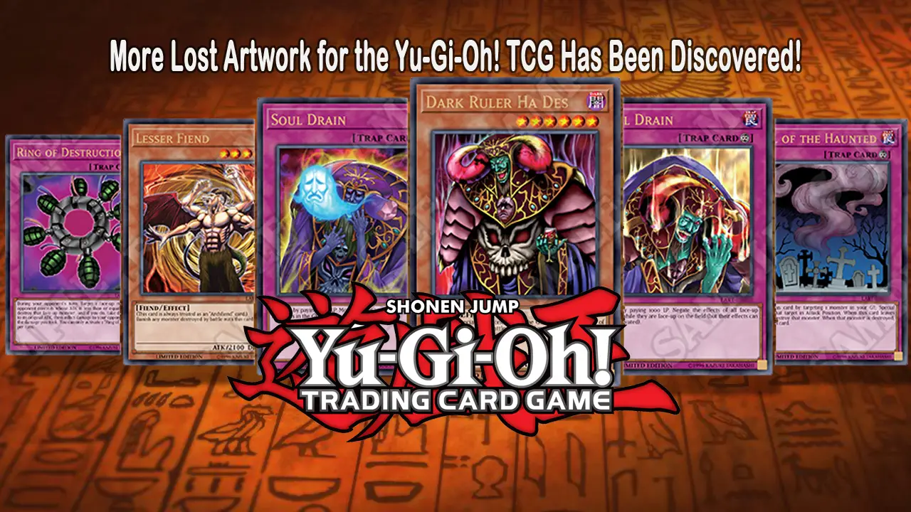 More Lost Artwork for the YuGiOh! TRADING CARD GAME Has Been