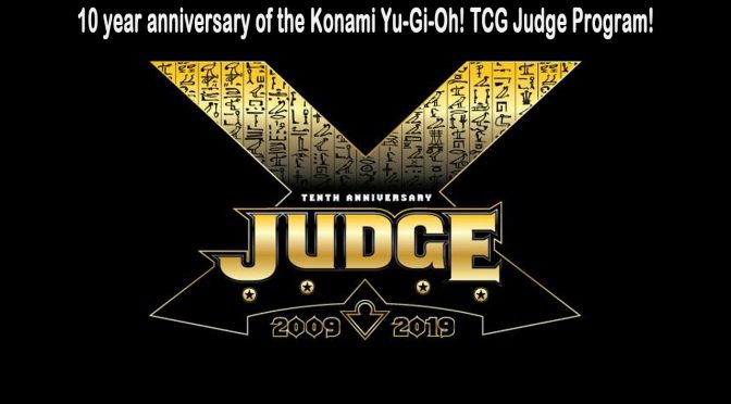 10 year anniversary of the Konami Yu-Gi-Oh! TCG Judge Program