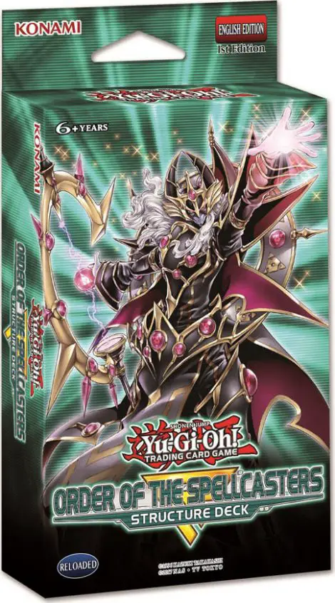 Structure Deck: Order of the Spellcasters - SR08