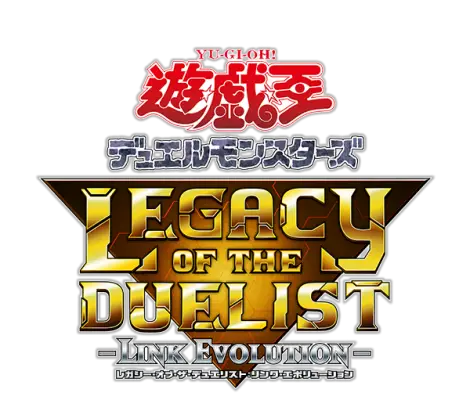 Yu-Gi-Oh! Legacy of the Duelist: Link Evolution Japanese Logo