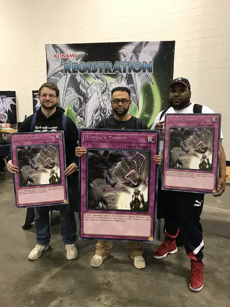 ATTACK OF THE GIANT CARD!! Winners! (Saturday)