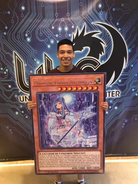  Jose Garnica Castaneda from Peru, won the ATTACK OF THE GIANT CARD