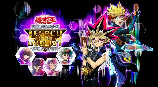 Yu-Gi-Oh! Duel Monsters Legacy of the Duelist: Link Evolution JP header