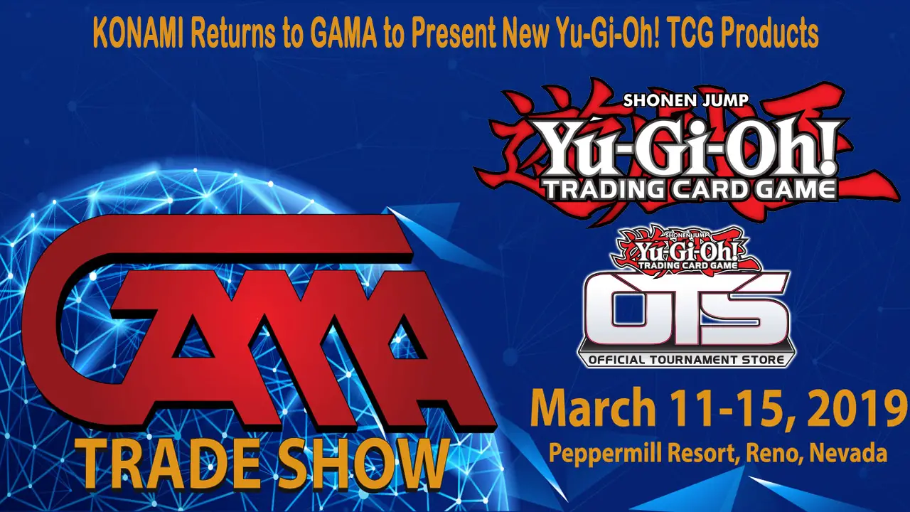 KONAMI Returns to GAMA to Present New YuGiOh! TRADING CARD GAME