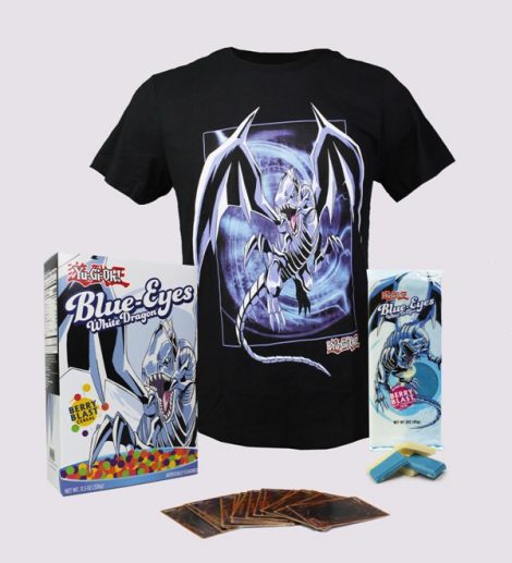 Blue-Eyes White Dragon T-shirt & "Berry Blast" chocolate bar