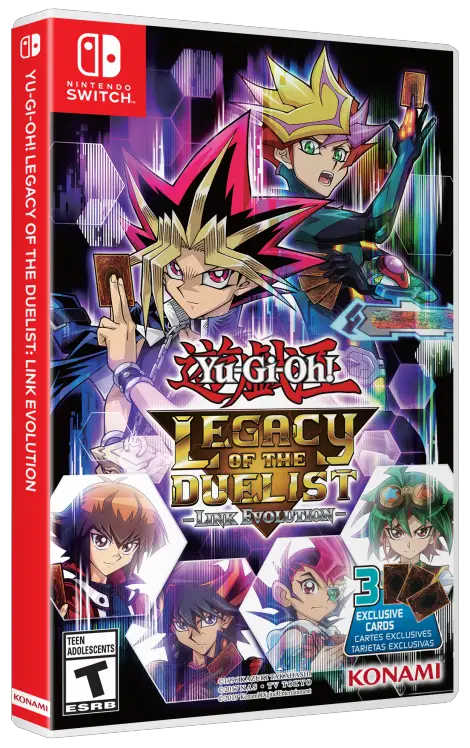 Yu-Gi-Oh! Legacy of the Duelist: Link Evolution - Retail box art