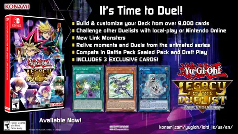 Yu-Gi-Oh! Legacy of the Duelist: Link Evolution - It's time to duel!!