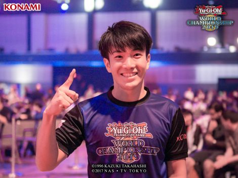 Shuhei Kobayashi, the winner of the Main Duel Links Event and World Champion