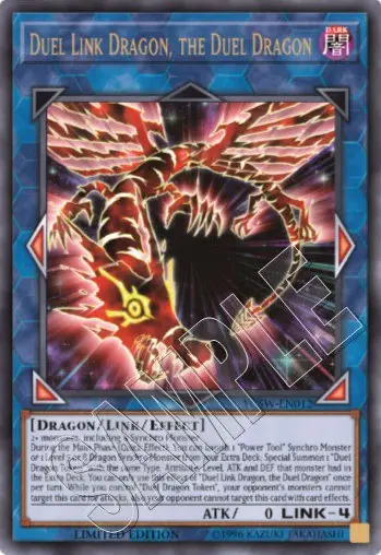 Prize Card: Duel Link Dragon, the Duel Dragon