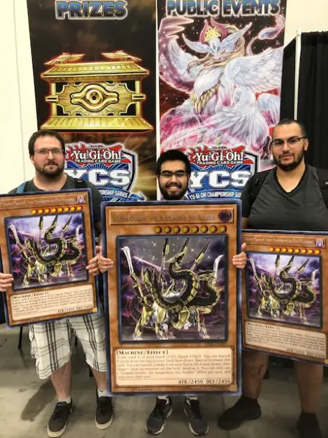 Saturday’s ATTACK OF THE GIANT CARD!! Winners