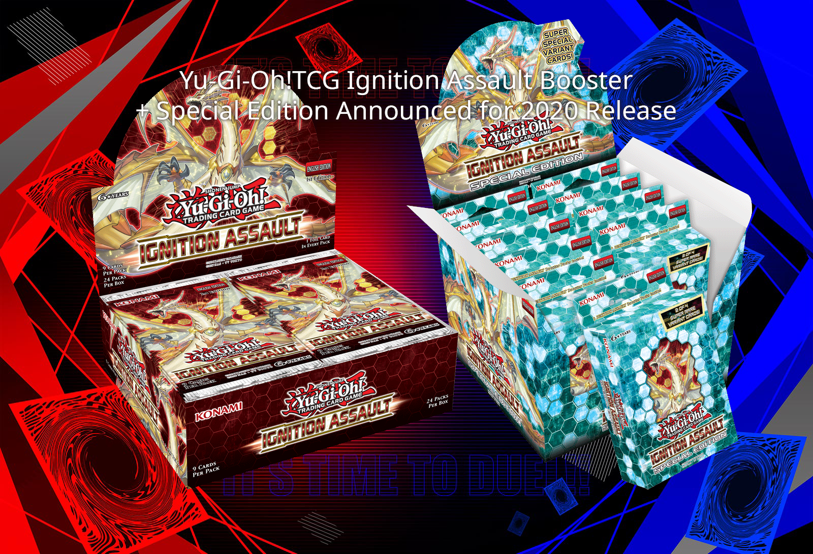 BRAND NEW! Konami Yu-Gi-Oh Ignition Assault Special Edition Box
