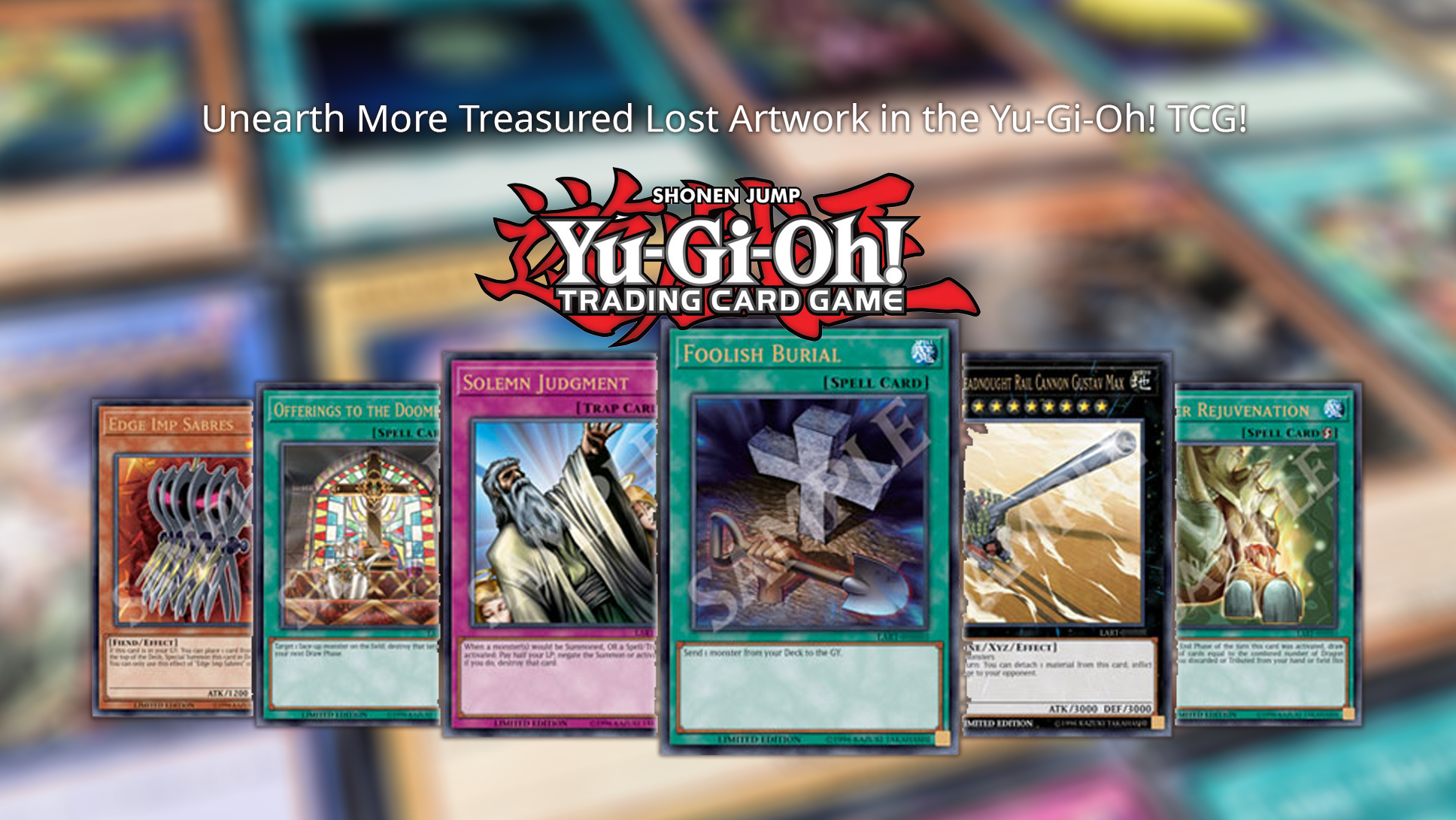 Unearth More Treasured Lost Artwork in the YuGiOh! TCG Lost Art