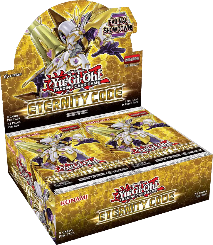 Eternity Code booster set Premiere - Sneak Peek events will now be called  Premiere! events - YuGiOh! World