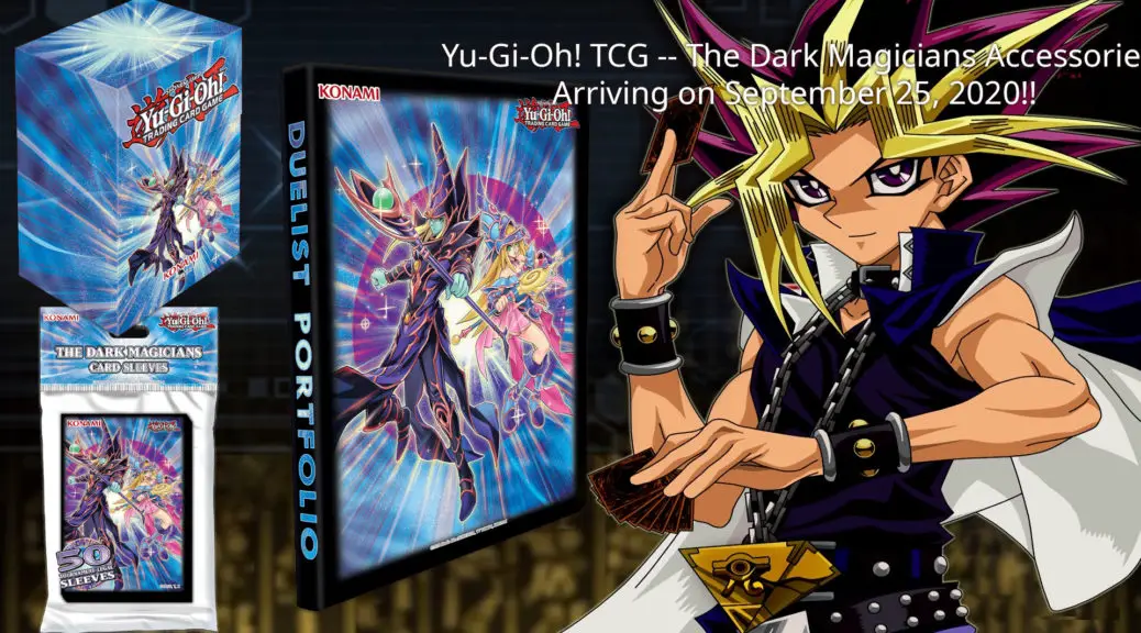 YuGiOh! TCG The Dark Magicians Accessories Arriving on September