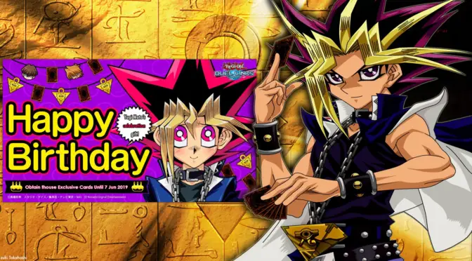 Happy Birthday to Yugi Moto the King of Games!