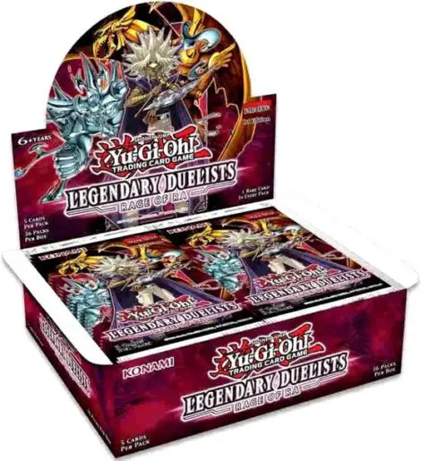 Legendary Duelists: Rage of Ra Booster set Box