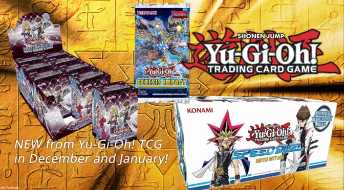 NEW from Yu-Gi-Oh! TCG in December and January!