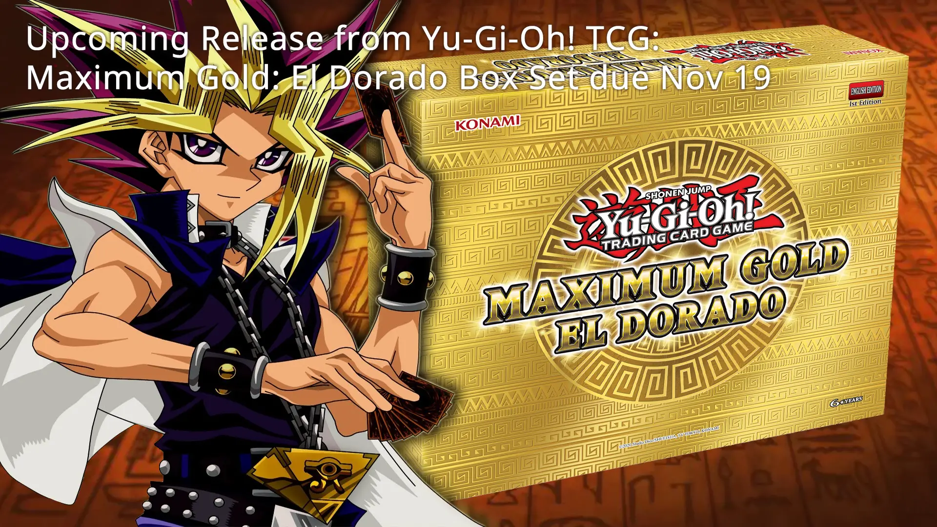 New Sealed Yu-Gi-Oh Maximum Gold Box 