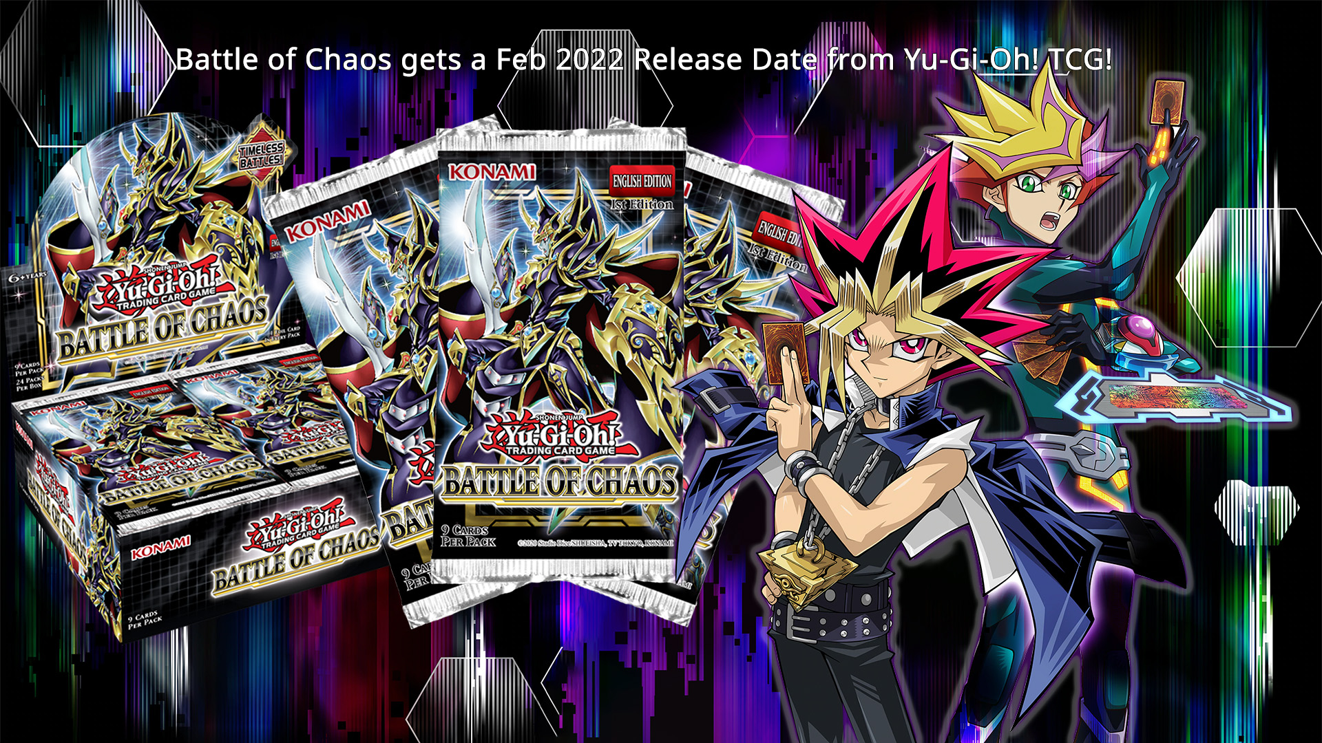 free shipping YuGiOh Battle of Chaos Booster Box