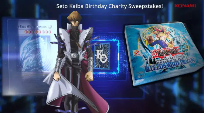 Seto Kaiba Birthday Charity Sweepstakes