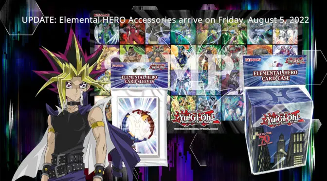 Yu-Gi-Oh! TCG: Elemental HERO Accessories set to arrive on Friday, August 5, 2022