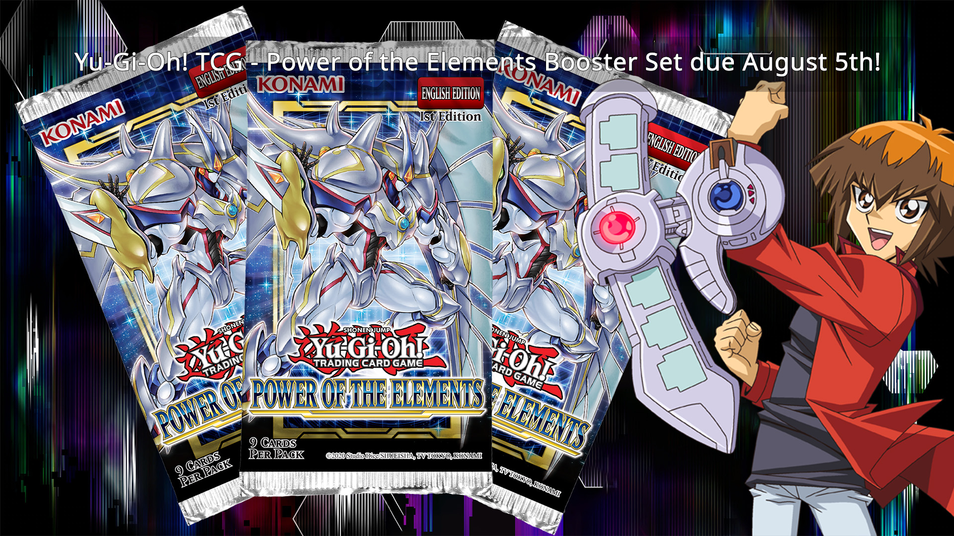 YuGiOh! TCG Power of the Elements Booster Set due out this Summer YuGiOh! World