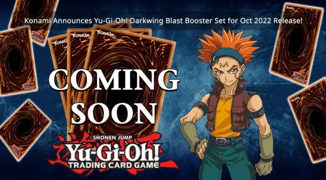 Konami Announces Yu-Gi-Oh! Darkwing Blast Booster Set for Oct 2022 Release