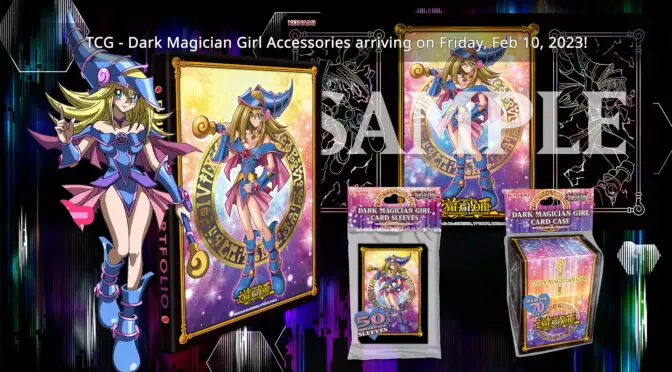 TCG – Dark Magician Girl Accessories arriving on Friday, Feb 10, 2023
