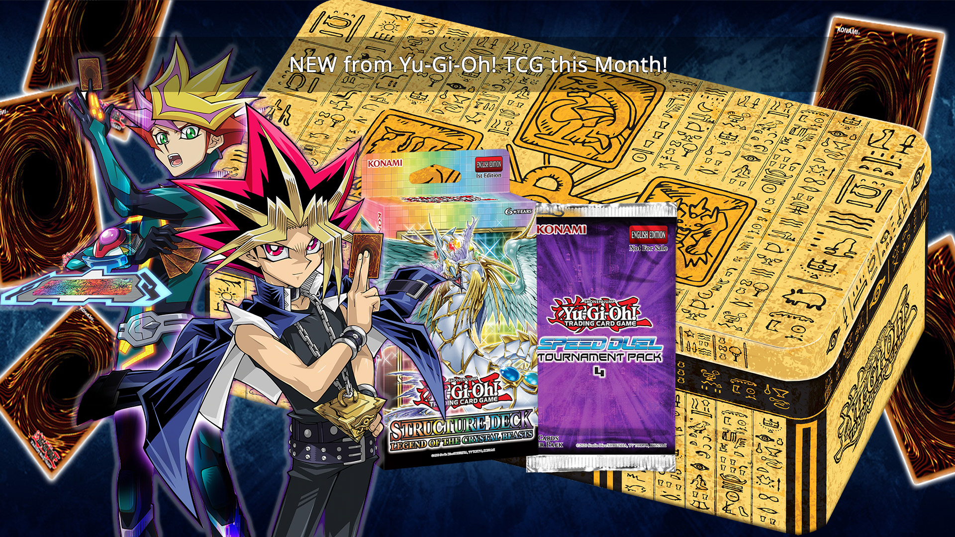 NEW from YuGiOh! TCG this Month! YuGiOh! World