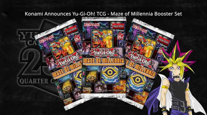 Yu-Gi-Oh! TCG Product Release Announcement from Komami: Maze of Millennia