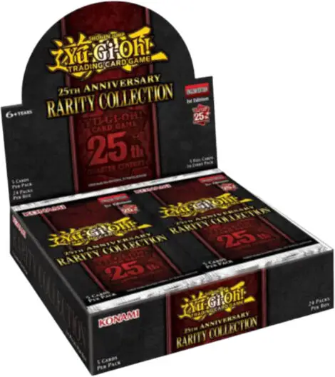 25th Anniversary Rarity Collection booster box