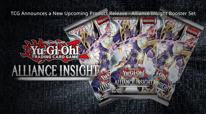 Yu-Gi-Oh! TCG Announces a New Upcoming Product Release – Alliance Insight Booster Set